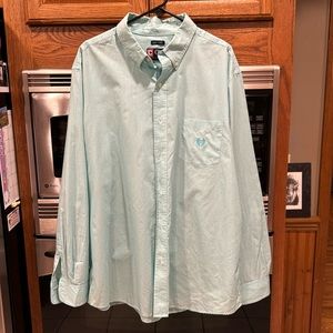 Chaps Linen Like Dress Shirt